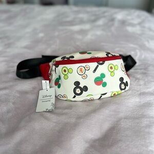 NWT Disney Loungefly Mickey Food Fanny pack